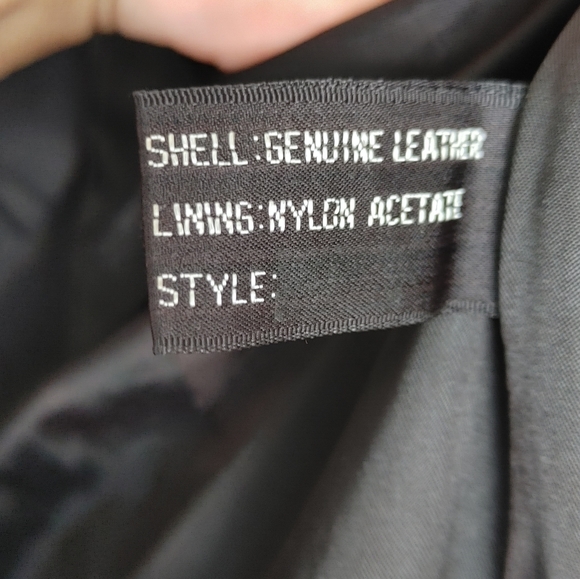 Vintage Wilson's leather long coat 44 - Picture 5 of 10